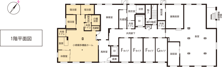 1階平面図